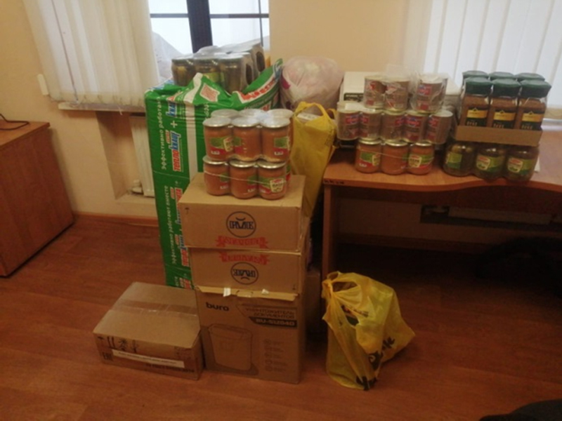 Гуманитарную помощь отправили воронежским бойцам в зону проведения СВО.