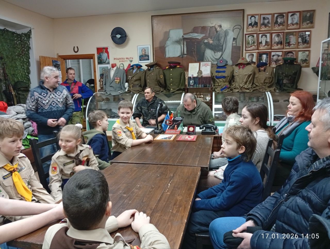 В Воронеже проходят традиционные уроки мужества.