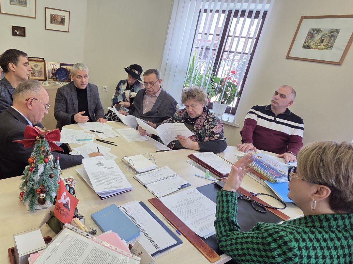 Состоялось заседание совета общественной палаты Воронежа.